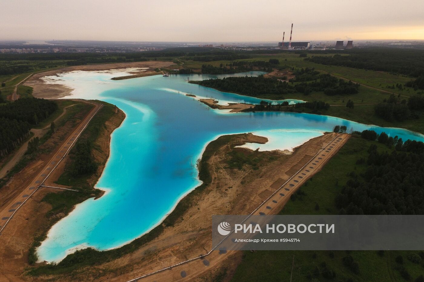 Золоотвал Новосибирской ТЭЦ-5