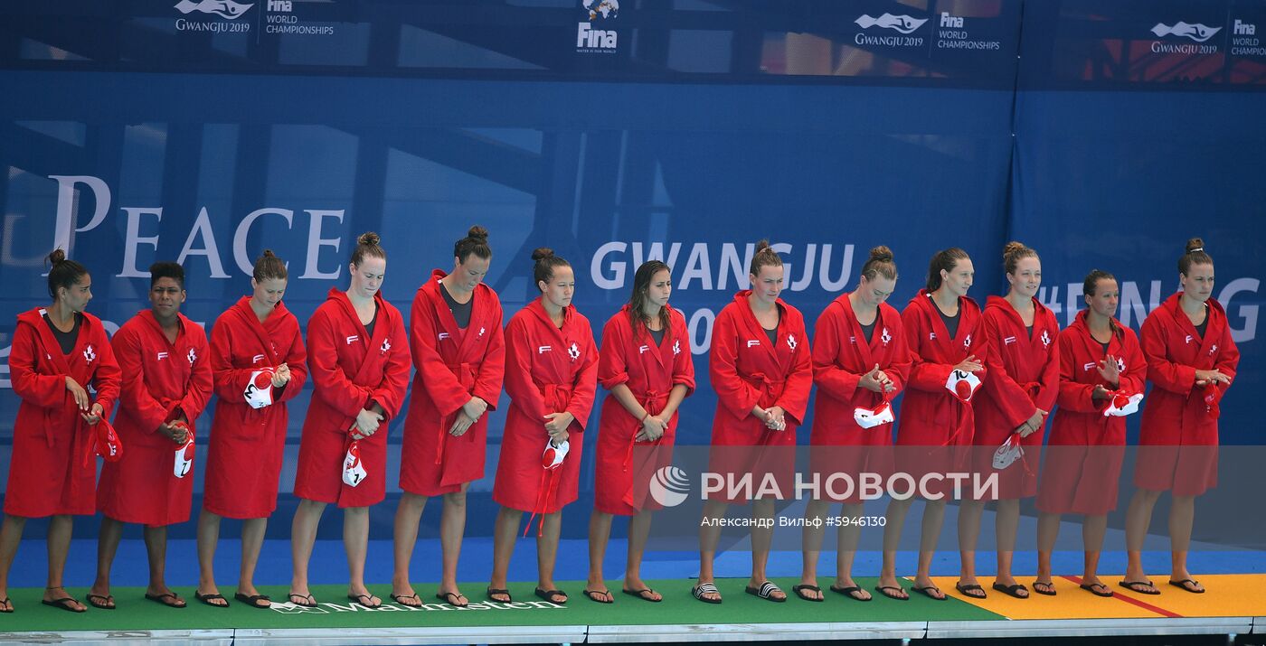 Чемпионат мира FINA 2019. Водное поло. Женщины. Россия - Канада