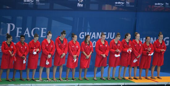 Чемпионат мира FINA 2019. Водное поло. Женщины. Россия - Канада