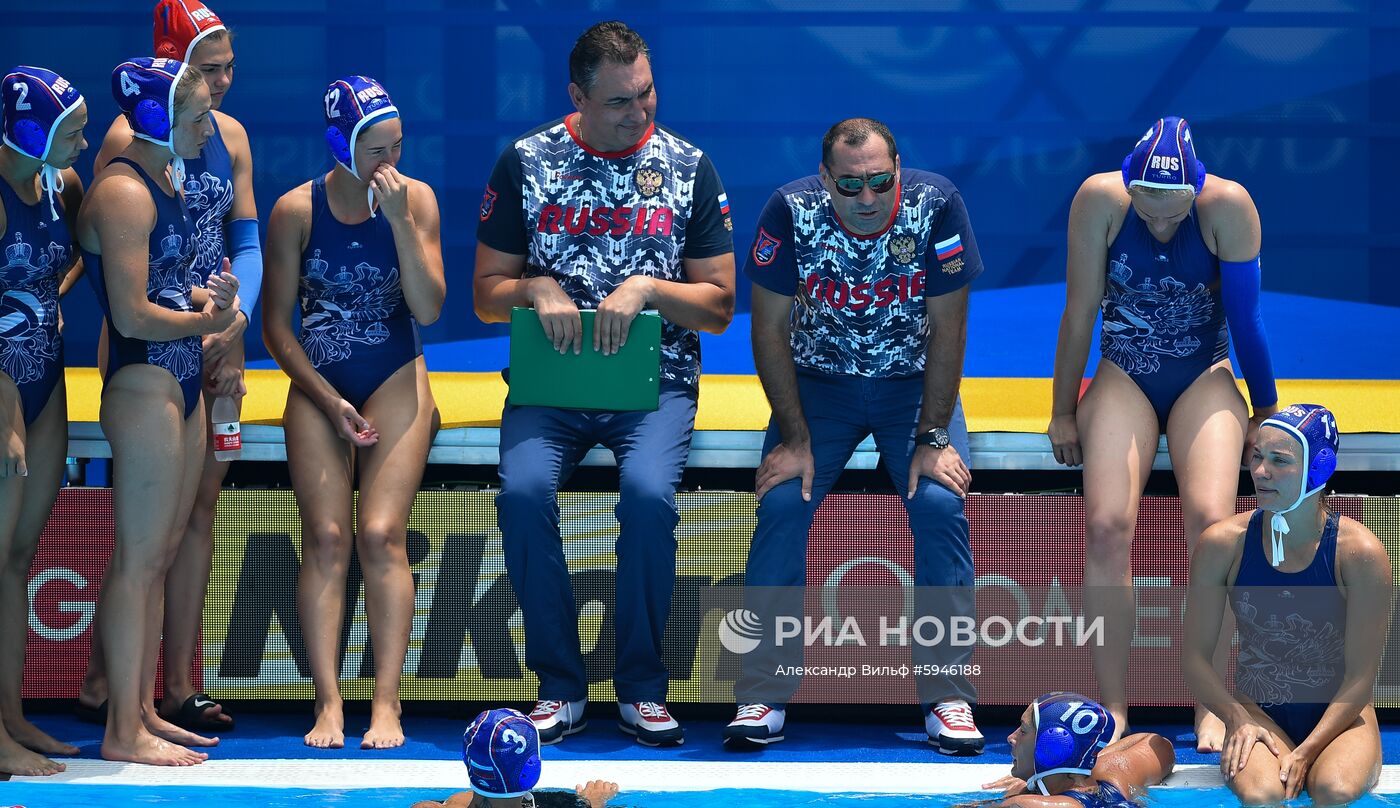 Чемпионат мира FINA 2019. Водное поло. Женщины. Россия - Канада