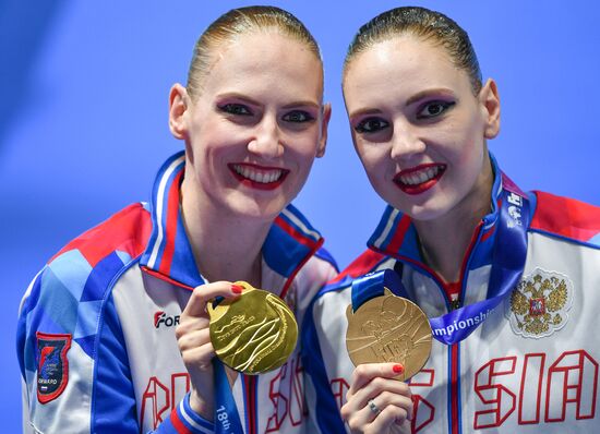 Чемпионат мира FINA 2019. Синхронное плавание. Дуэт. Техническая программа