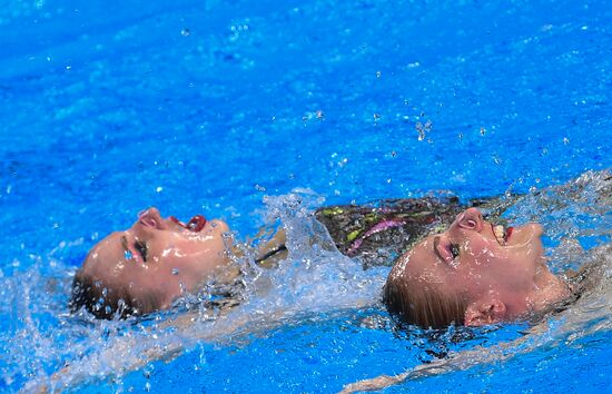 Чемпионат мира FINA 2019. Синхронное плавание. Дуэт. Техническая программа