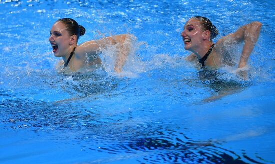 Чемпионат мира FINA 2019. Синхронное плавание. Дуэт. Техническая программа