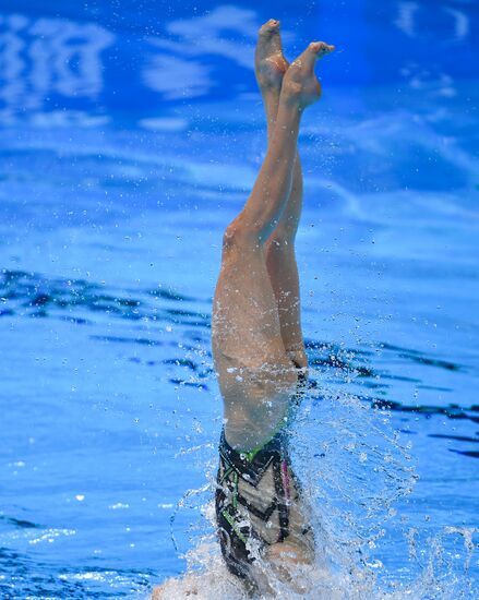 Чемпионат мира FINA 2019. Синхронное плавание. Дуэт. Техническая программа