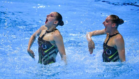 Чемпионат мира FINA 2019. Синхронное плавание. Дуэт. Техническая программа