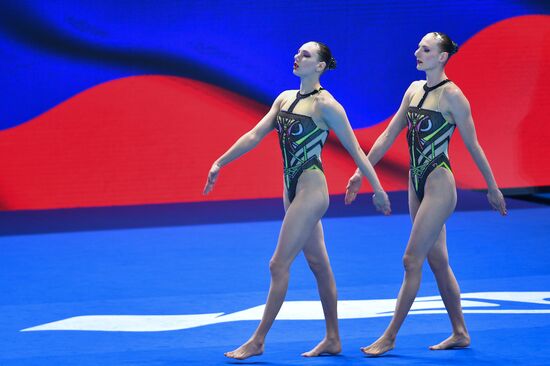 Чемпионат мира FINA 2019. Синхронное плавание. Дуэт. Техническая программа