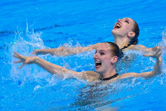 Чемпионат мира FINA 2019. Синхронное плавание. Дуэт. Техническая программа