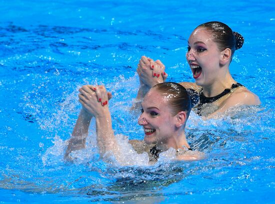 Чемпионат мира FINA 2019. Синхронное плавание. Дуэт. Техническая программа
