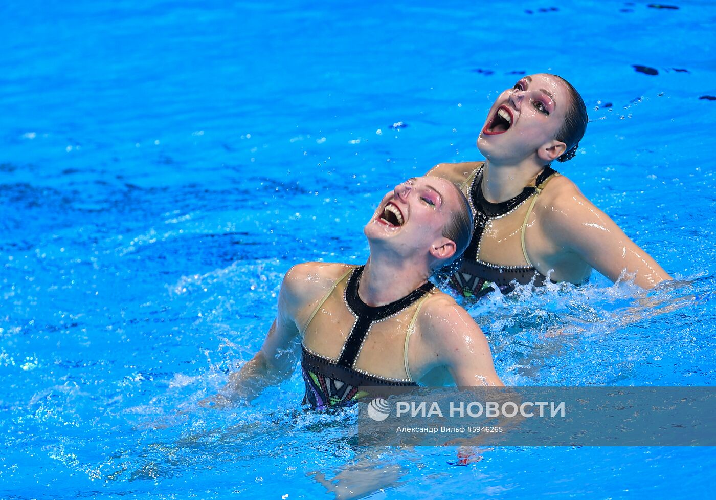 Чемпионат мира FINA 2019. Синхронное плавание. Дуэт. Техническая программа