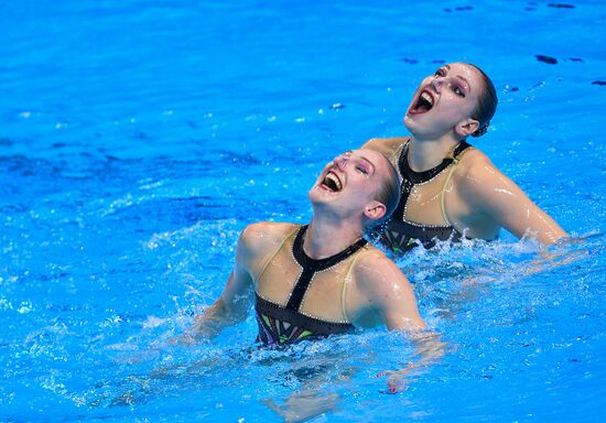 Чемпионат мира FINA 2019. Синхронное плавание. Дуэт. Техническая программа