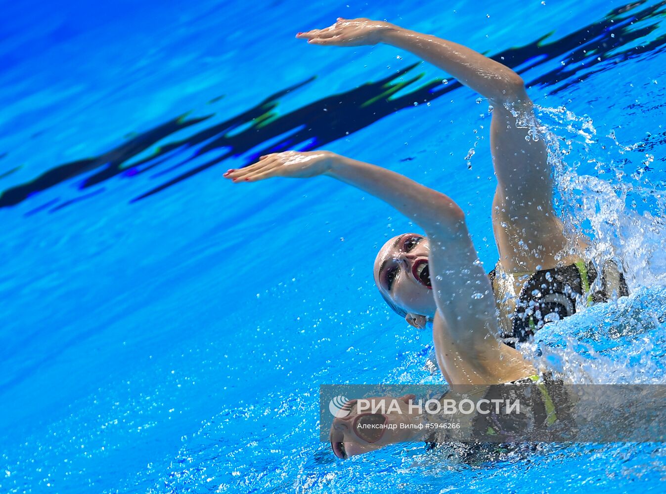 Чемпионат мира FINA 2019. Синхронное плавание. Дуэт. Техническая программа