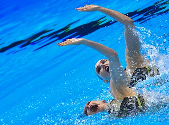 Чемпионат мира FINA 2019. Синхронное плавание. Дуэт. Техническая программа