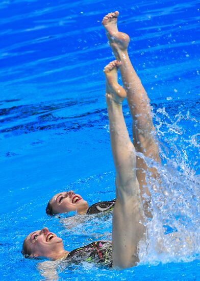 Чемпионат мира FINA 2019. Синхронное плавание. Дуэт. Техническая программа