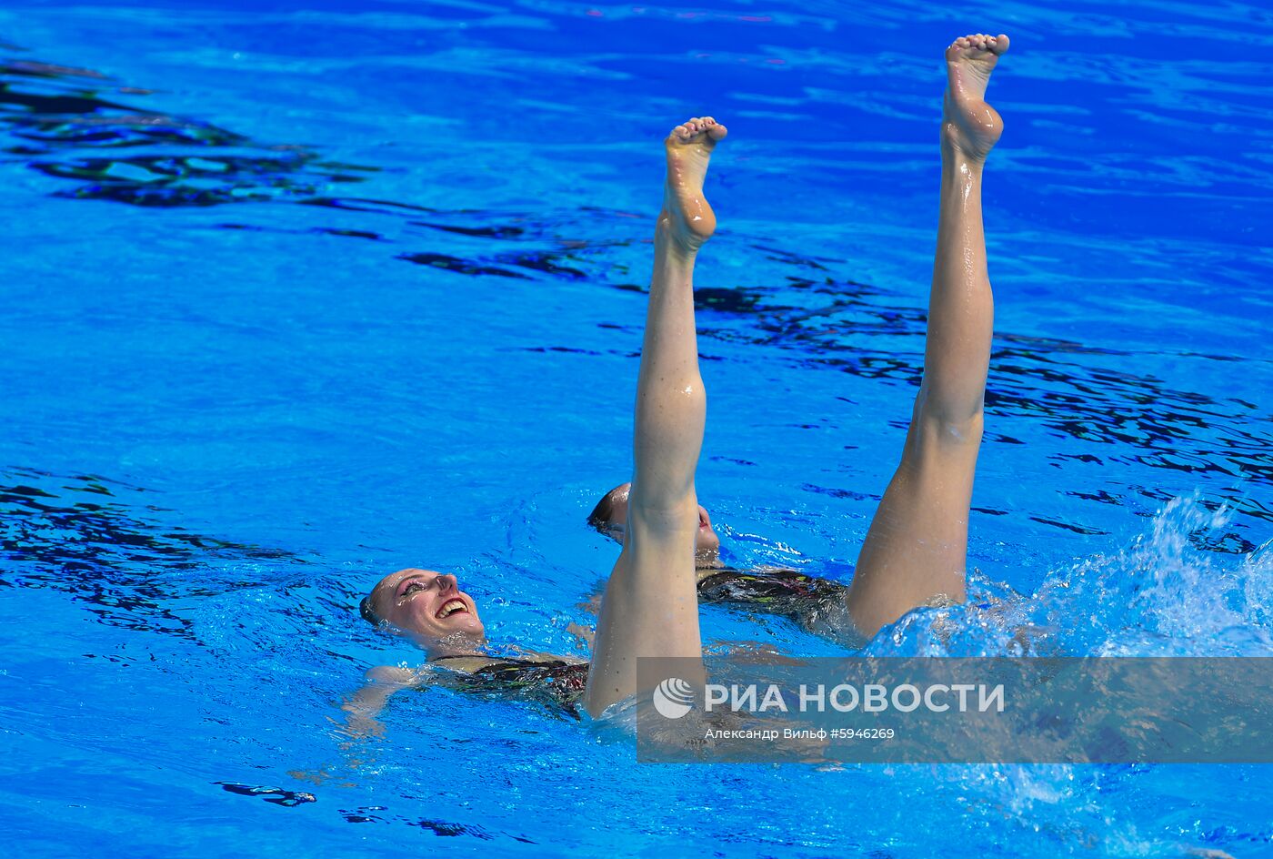 Чемпионат мира FINA 2019. Синхронное плавание. Дуэт. Техническая программа