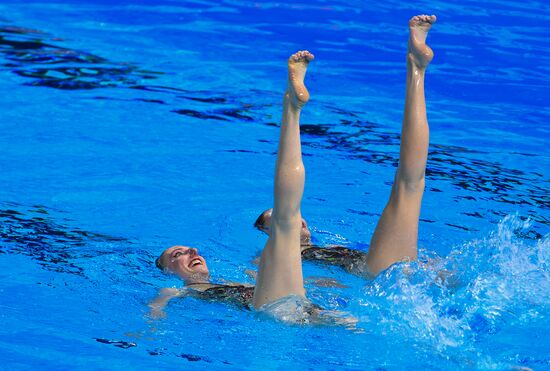 Чемпионат мира FINA 2019. Синхронное плавание. Дуэт. Техническая программа