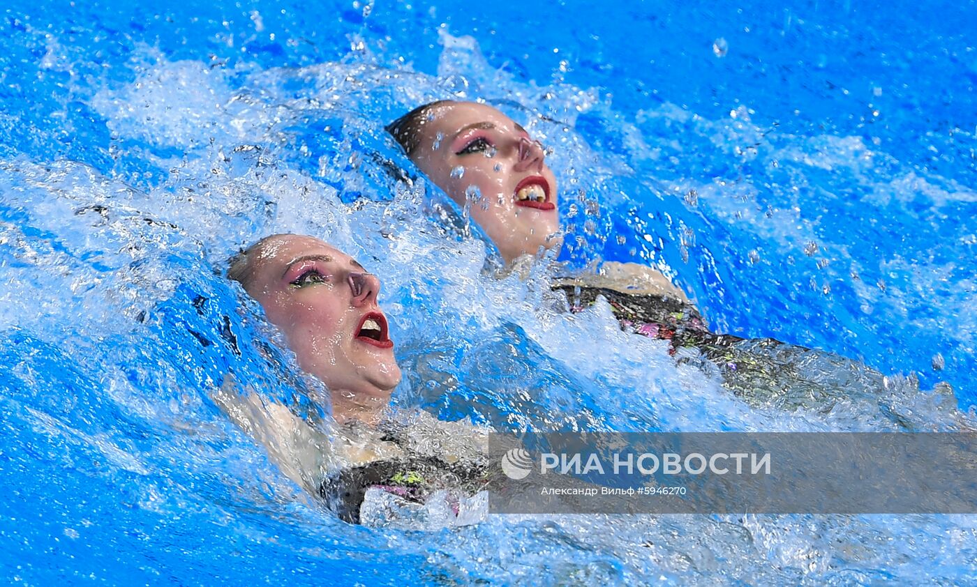 Чемпионат мира FINA 2019. Синхронное плавание. Дуэт. Техническая программа
