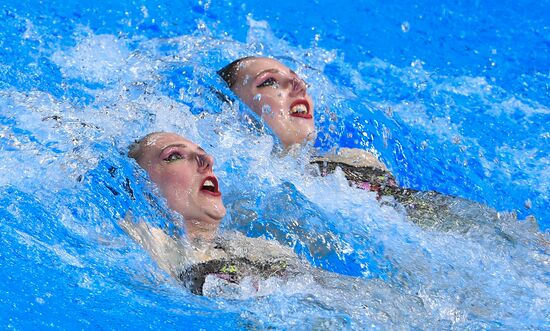 Чемпионат мира FINA 2019. Синхронное плавание. Дуэт. Техническая программа