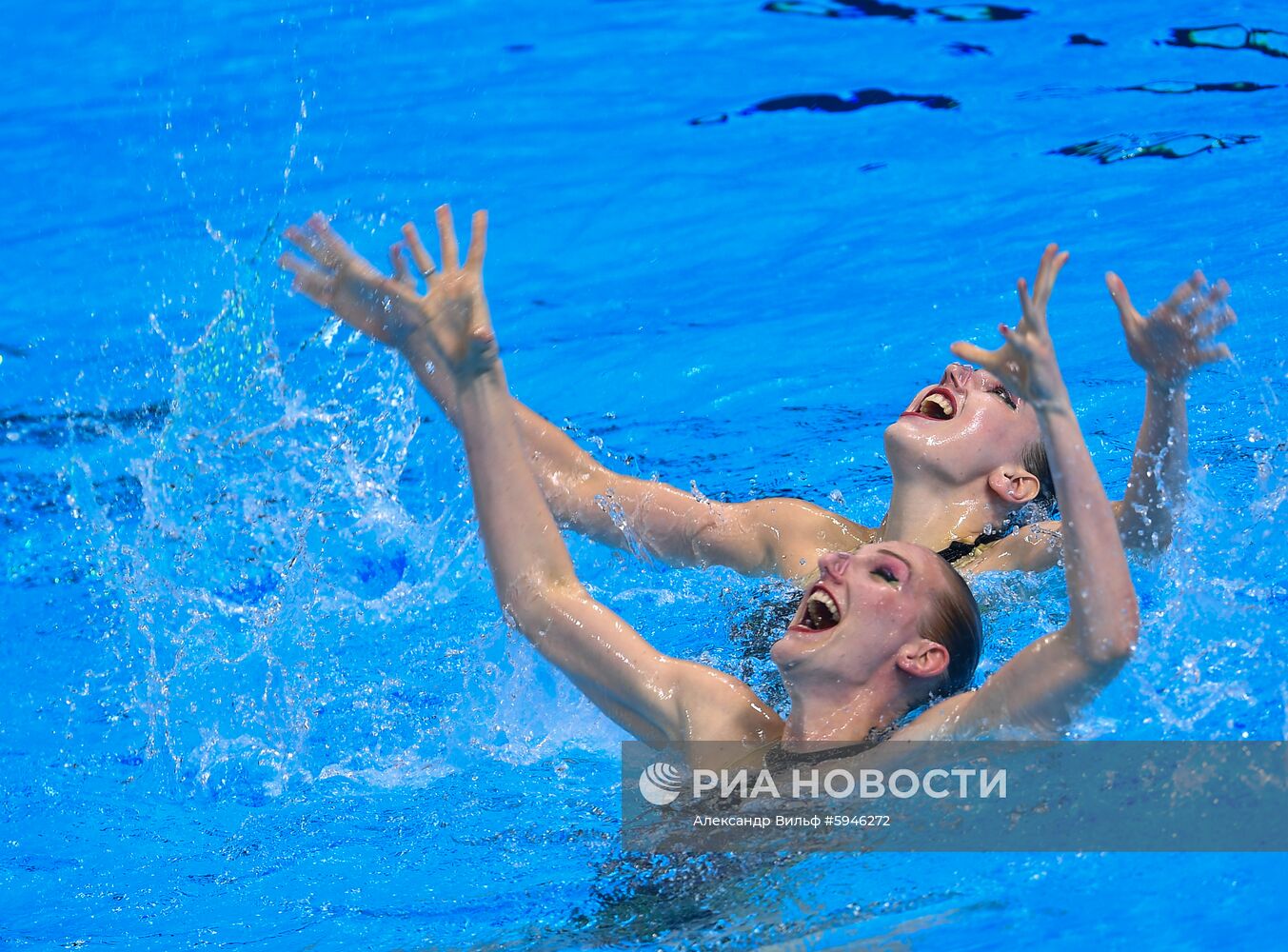 Чемпионат мира FINA 2019. Синхронное плавание. Дуэт. Техническая программа