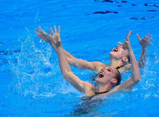 Чемпионат мира FINA 2019. Синхронное плавание. Дуэт. Техническая программа