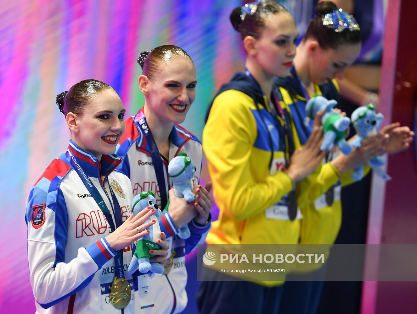 Чемпионат мира FINA 2019. Синхронное плавание. Дуэт. Техническая программа