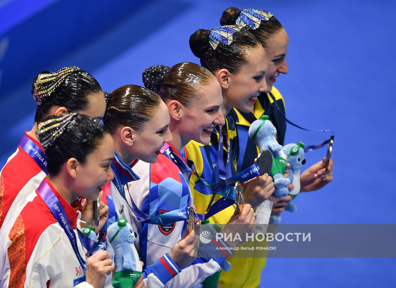 Чемпионат мира FINA 2019. Синхронное плавание. Дуэт. Техническая программа