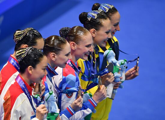 Чемпионат мира FINA 2019. Синхронное плавание. Дуэт. Техническая программа