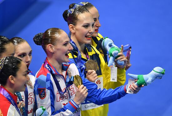 Чемпионат мира FINA 2019. Синхронное плавание. Дуэт. Техническая программа