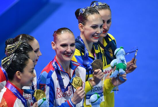 Чемпионат мира FINA 2019. Синхронное плавание. Дуэт. Техническая программа