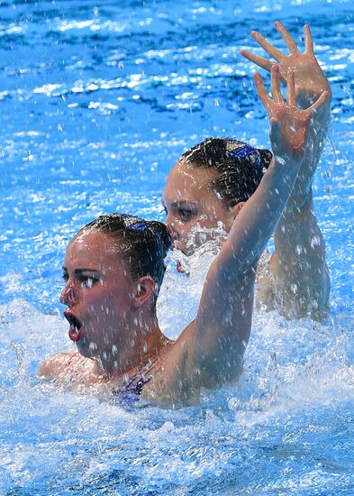 Чемпионат мира FINA 2019. Синхронное плавание. Дуэт. Техническая программа