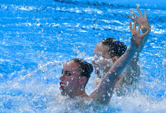 Чемпионат мира FINA 2019. Синхронное плавание. Дуэт. Техническая программа