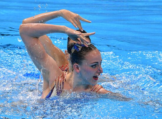 Чемпионат мира FINA 2019. Синхронное плавание. Дуэт. Техническая программа