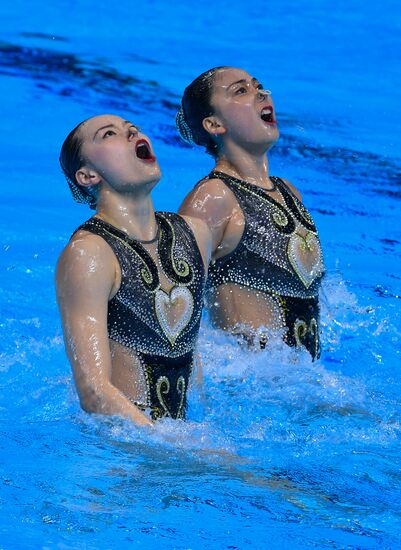 Чемпионат мира FINA 2019. Синхронное плавание. Дуэт. Техническая программа