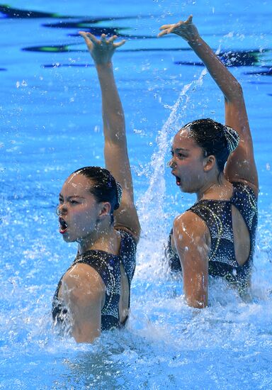 Чемпионат мира FINA 2019. Синхронное плавание. Дуэт. Техническая программа