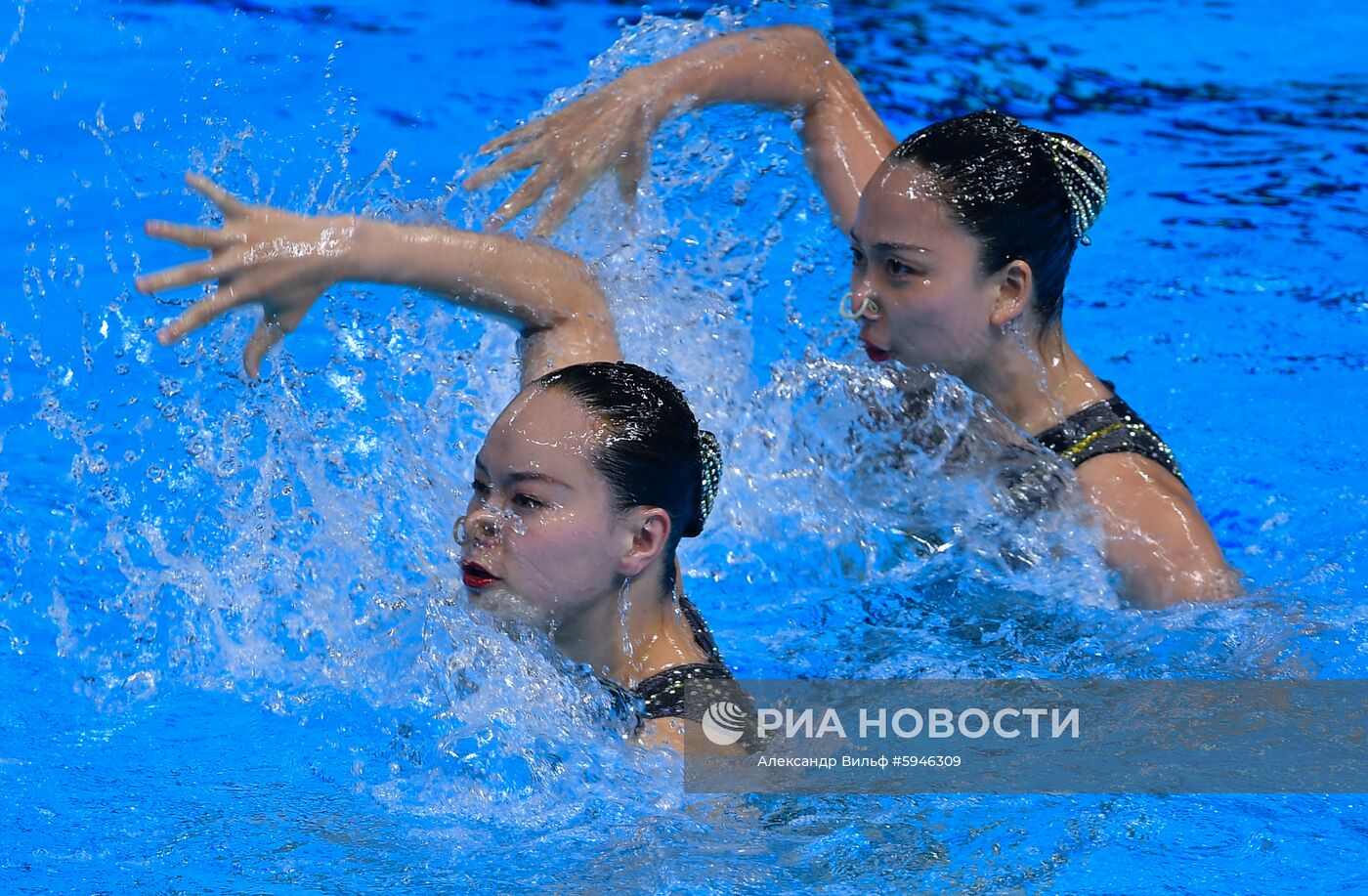 Чемпионат мира FINA 2019. Синхронное плавание. Дуэт. Техническая программа