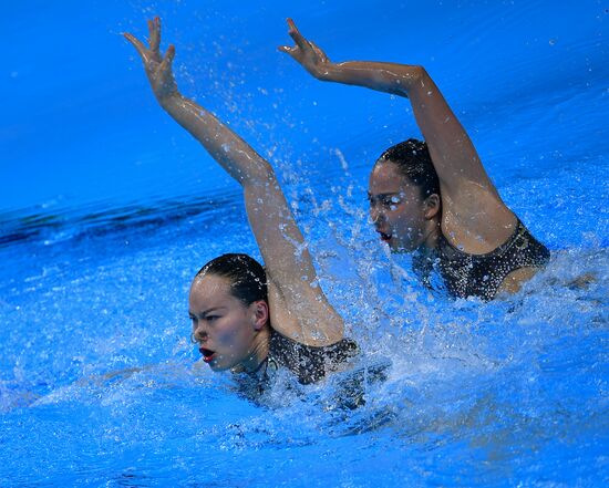 Чемпионат мира FINA 2019. Синхронное плавание. Дуэт. Техническая программа