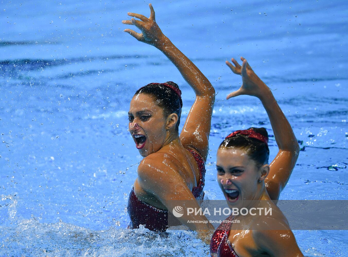 Чемпионат мира FINA 2019. Синхронное плавание. Дуэт. Техническая программа