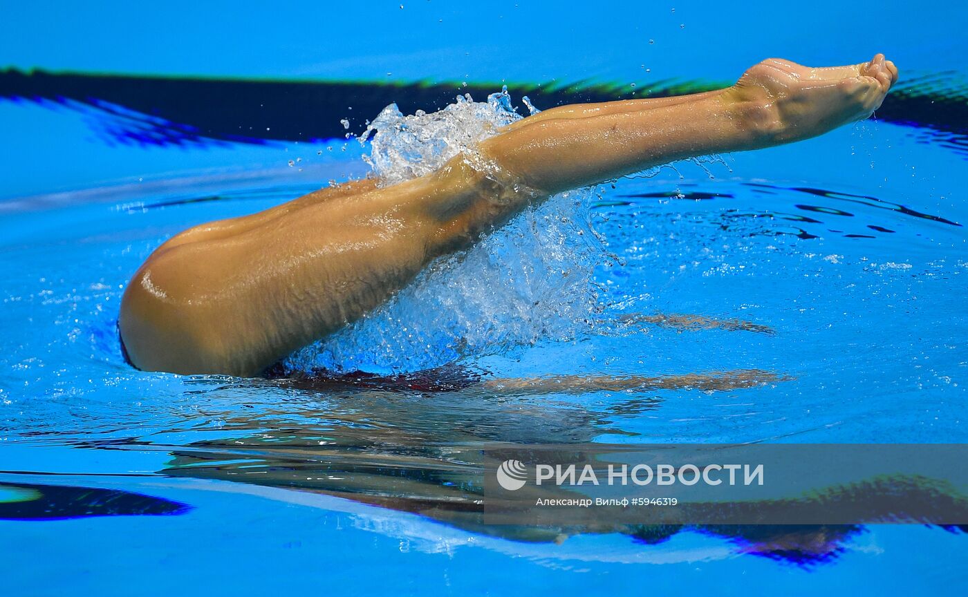 Чемпионат мира FINA 2019. Синхронное плавание. Дуэт. Техническая программа