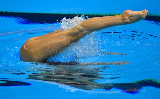 Чемпионат мира FINA 2019. Синхронное плавание. Дуэт. Техническая программа