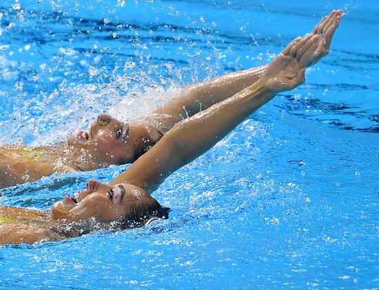 Чемпионат мира FINA 2019. Синхронное плавание. Дуэт. Техническая программа