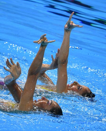 Чемпионат мира FINA 2019. Синхронное плавание. Дуэт. Техническая программа