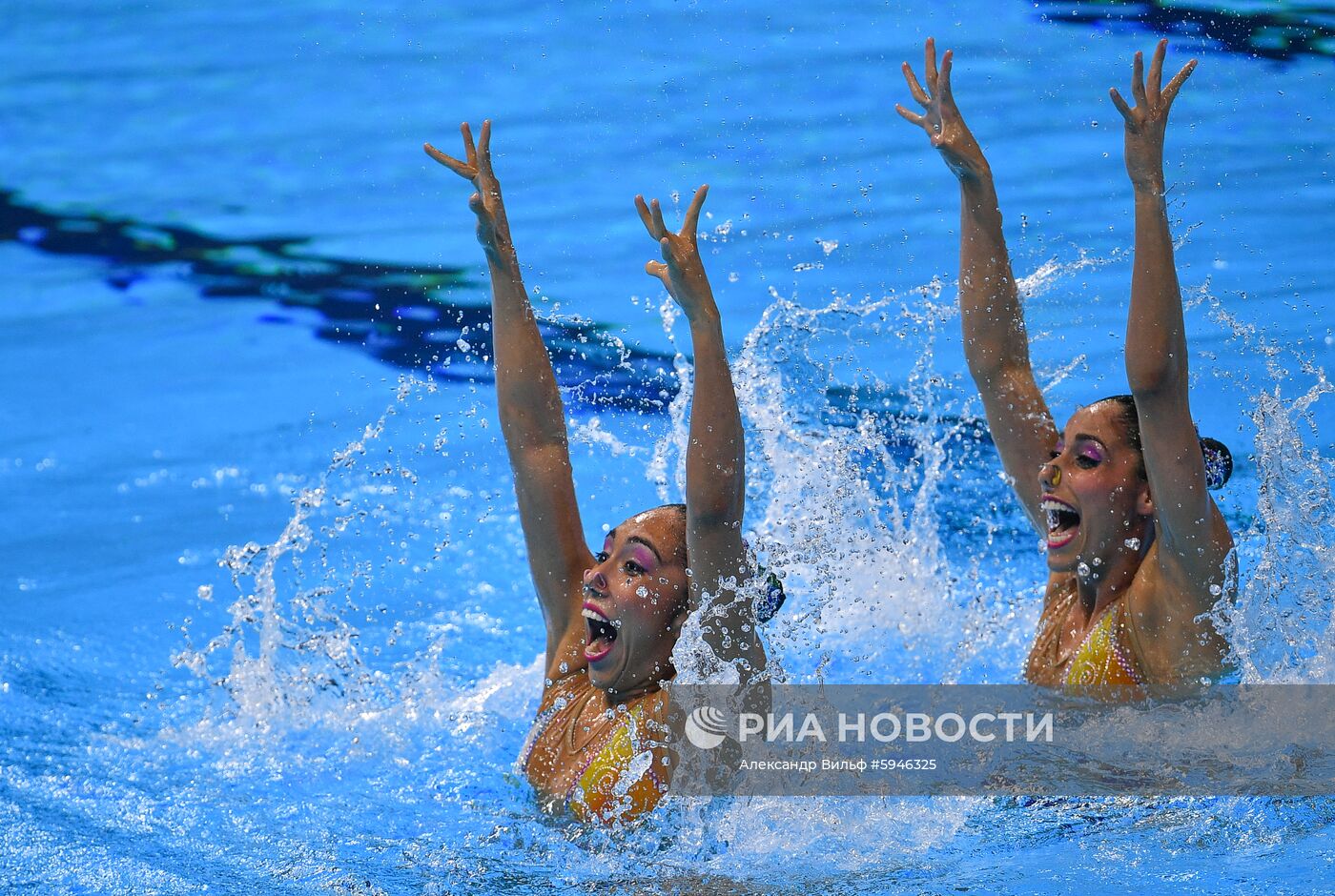 Чемпионат мира FINA 2019. Синхронное плавание. Дуэт. Техническая программа