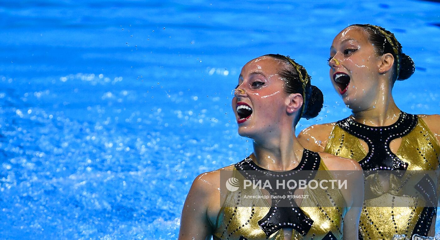 Чемпионат мира FINA 2019. Синхронное плавание. Дуэт. Техническая программа