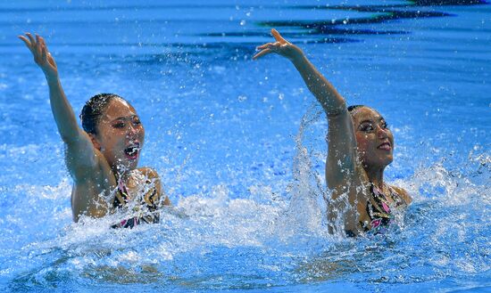 Чемпионат мира FINA 2019. Синхронное плавание. Дуэт. Техническая программа