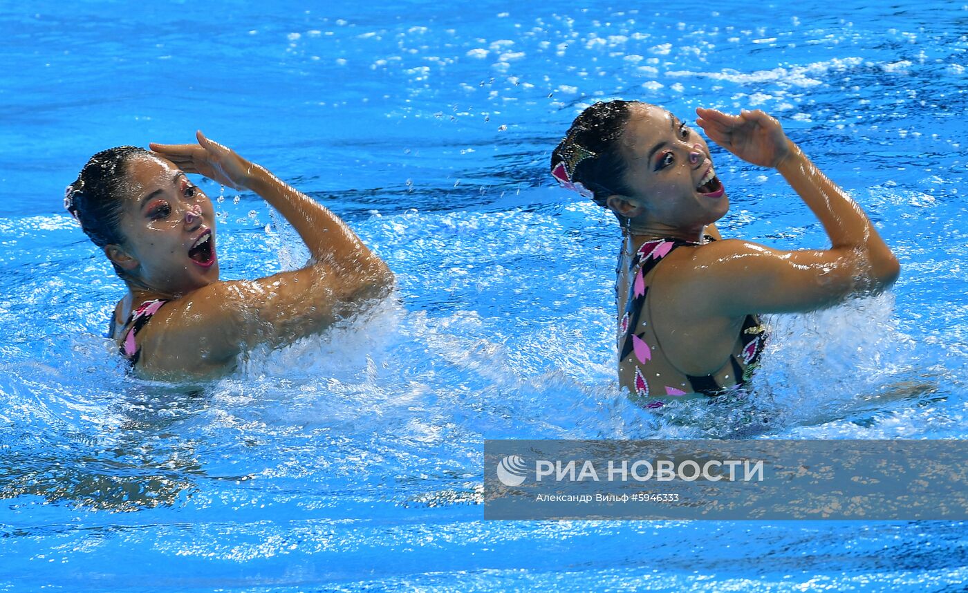 Чемпионат мира FINA 2019. Синхронное плавание. Дуэт. Техническая программа