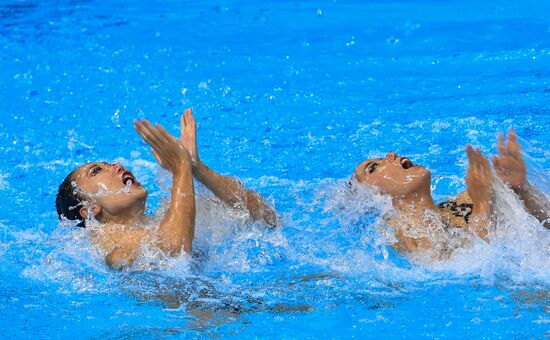 Чемпионат мира FINA 2019. Синхронное плавание. Дуэт. Техническая программа