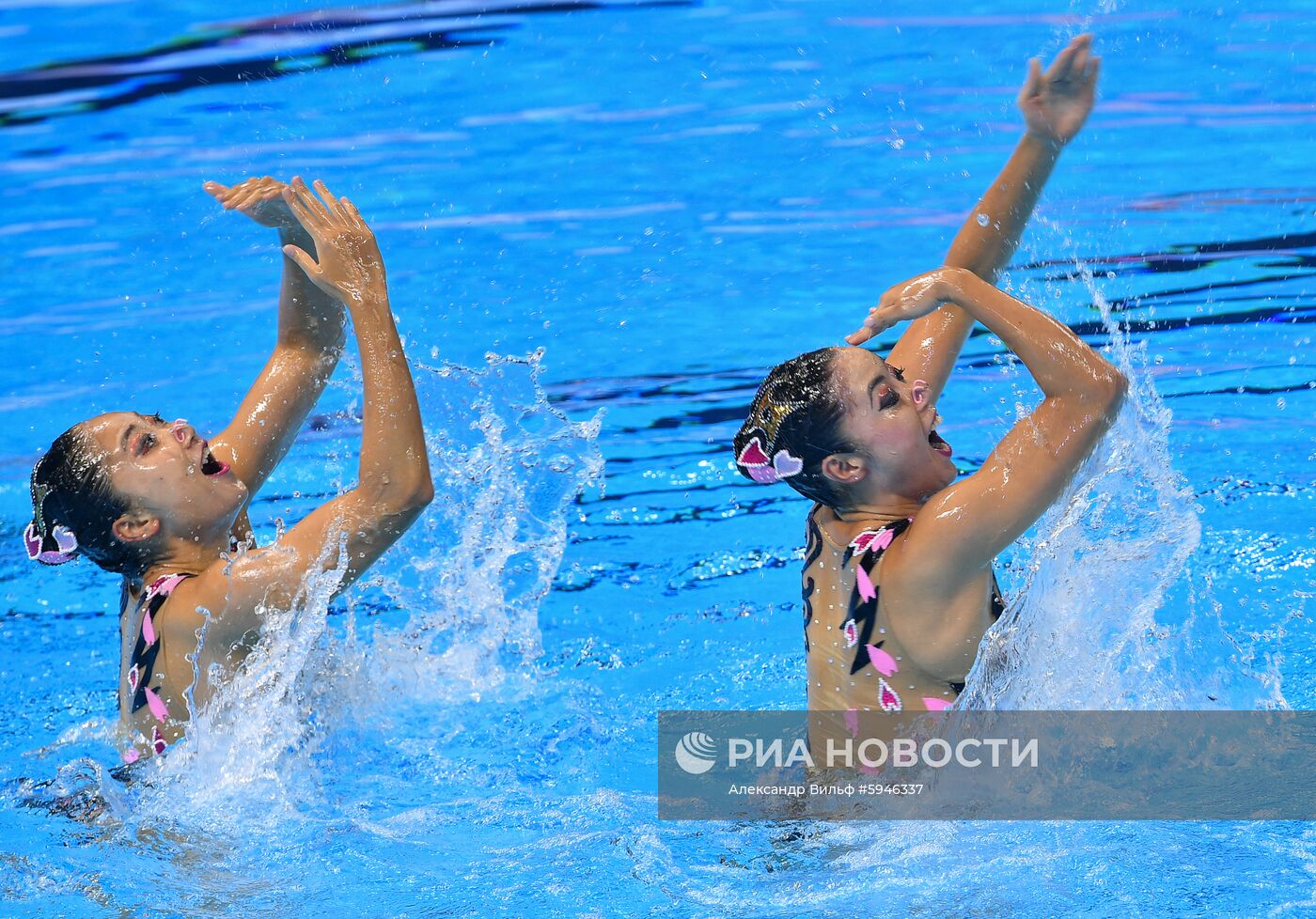 Чемпионат мира FINA 2019. Синхронное плавание. Дуэт. Техническая программа