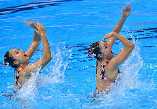 Чемпионат мира FINA 2019. Синхронное плавание. Дуэт. Техническая программа