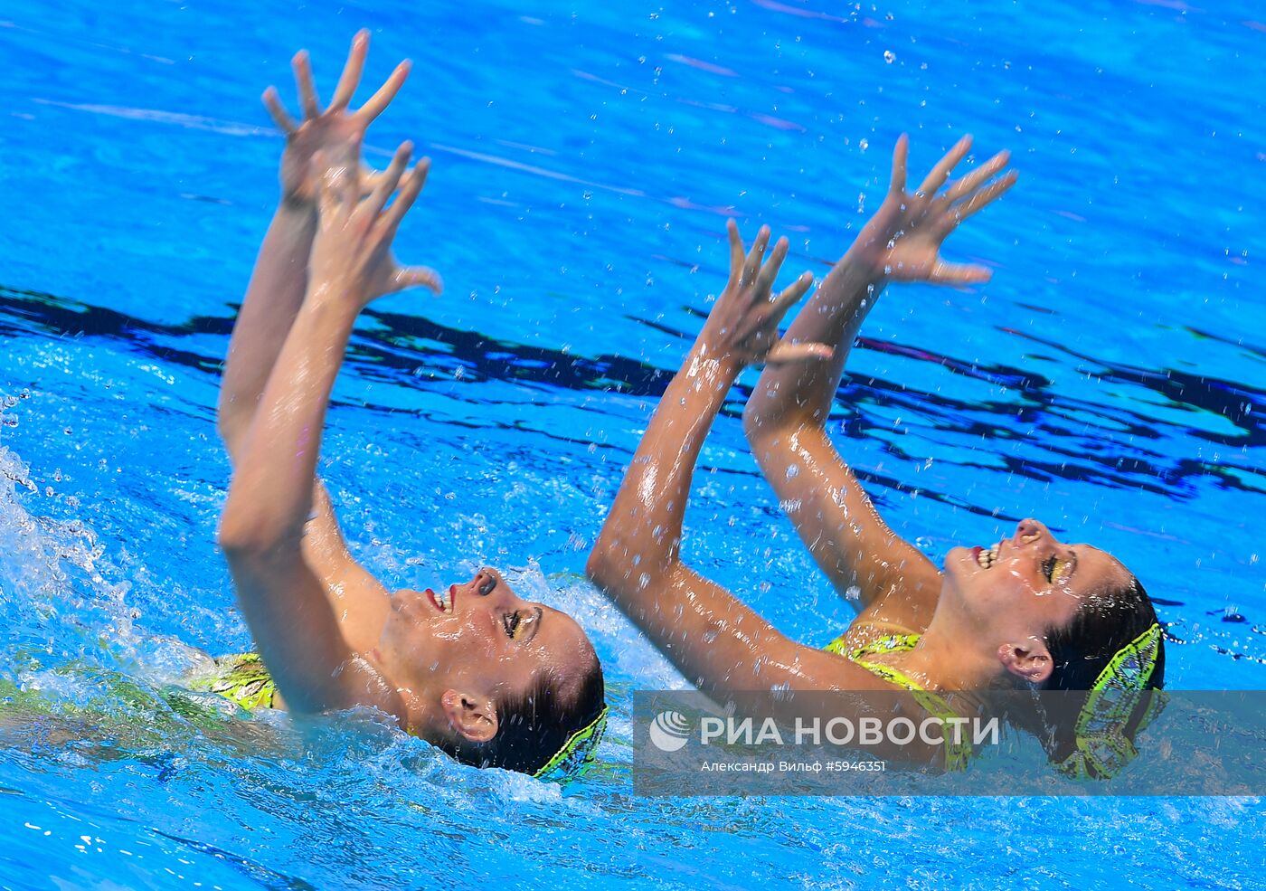 Чемпионат мира FINA 2019. Синхронное плавание. Дуэт. Техническая программа