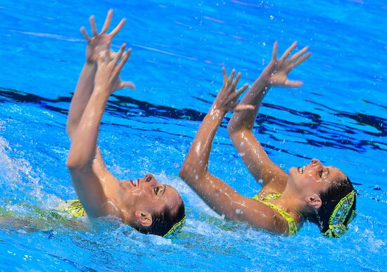Чемпионат мира FINA 2019. Синхронное плавание. Дуэт. Техническая программа