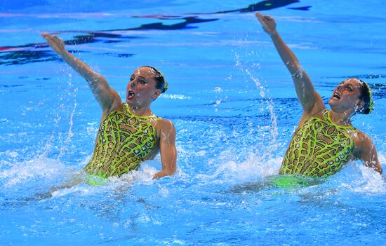 Чемпионат мира FINA 2019. Синхронное плавание. Дуэт. Техническая программа